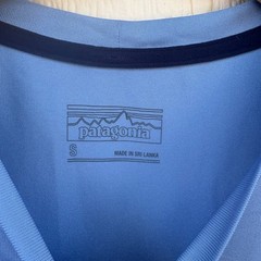 Patagonia RØ Sun Shirt Men’s Small Railroad Blue UPF Beach Surf Outdoor Summer