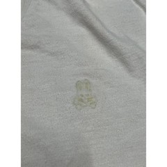 Psycho Bunny Beige V-Neck T-Shirt Medium – Embroidered Logo Short Sleeve Tee