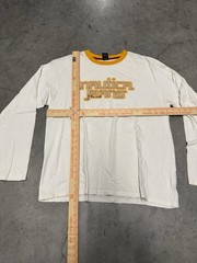 Nautica Vintage Y2K Longsleeve White And Yellow