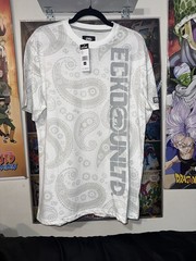 Y2K Ecko Unltd. Paisley All-Over Print T-Shirt Men’s Medium NWT