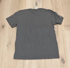 Bella + Canvas Unisex Graphic TShirt Gray White Lettering Size Medium