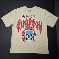 The Simpsons Bart Punk – Officially Licensed Cartoon Graphic T Shirt – Unisex S