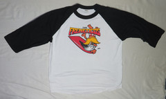 LOS FRENETICOS MENS 3/4 SLEEVE TEE SHIRT XL 100% COTTON SHAKA ACTIVE VTG