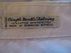 Albert Nipon Men’s White Shirt Classic Casual Cuff Style Large 17 1/2, 32-33
