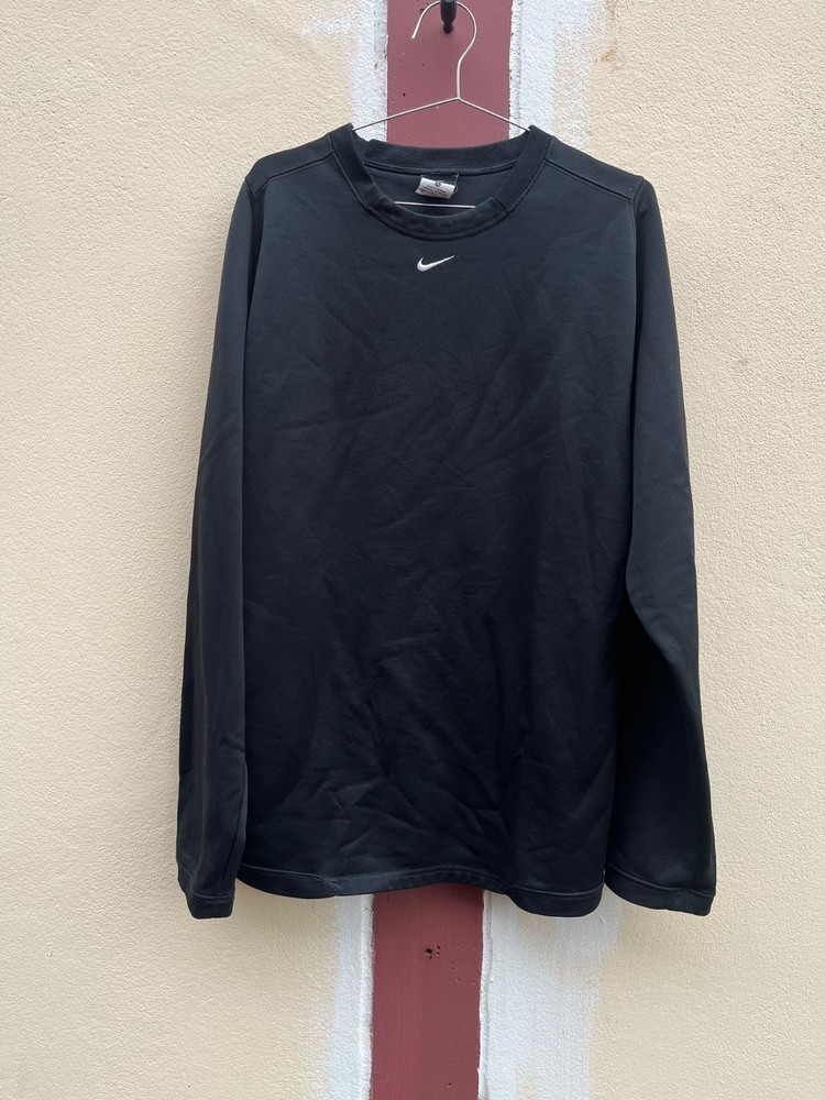 Nike Mini Swoosh Performance Long Sleeve Black