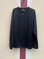 Nike Mini Swoosh Performance Long Sleeve Black