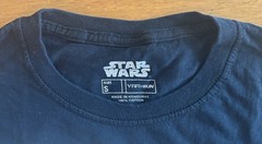 Star Wars Adult Black T-Shirt ShortSleeveDarth Vader/Boba Fett/StormTrooper Sz S