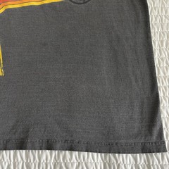 Demented Cycles Chopper T-Shirt Gray District Threads Size Large