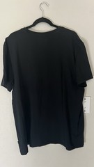 Nautica Deck T-Shirt Mens XXL Black Active Stretch Pocket Crewneck Cotton Tee