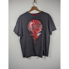 And1 Drip Season Basketball Graphic T-Shirt Black Mens Size XL Streetwear Retro