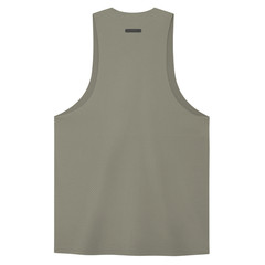 adidas Fear Of God Athletics Crew Neck Tank Top Mens Grey Casual Athletic IM608