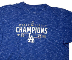 LOS ANGELES LA DODGERS Blue 2020 WORLD SERIES MLB T-SHIRT Baseball Fan Adult XX
