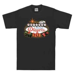 Streetwise Players Club T-Shirt Men’s Streetwear Tee – Black