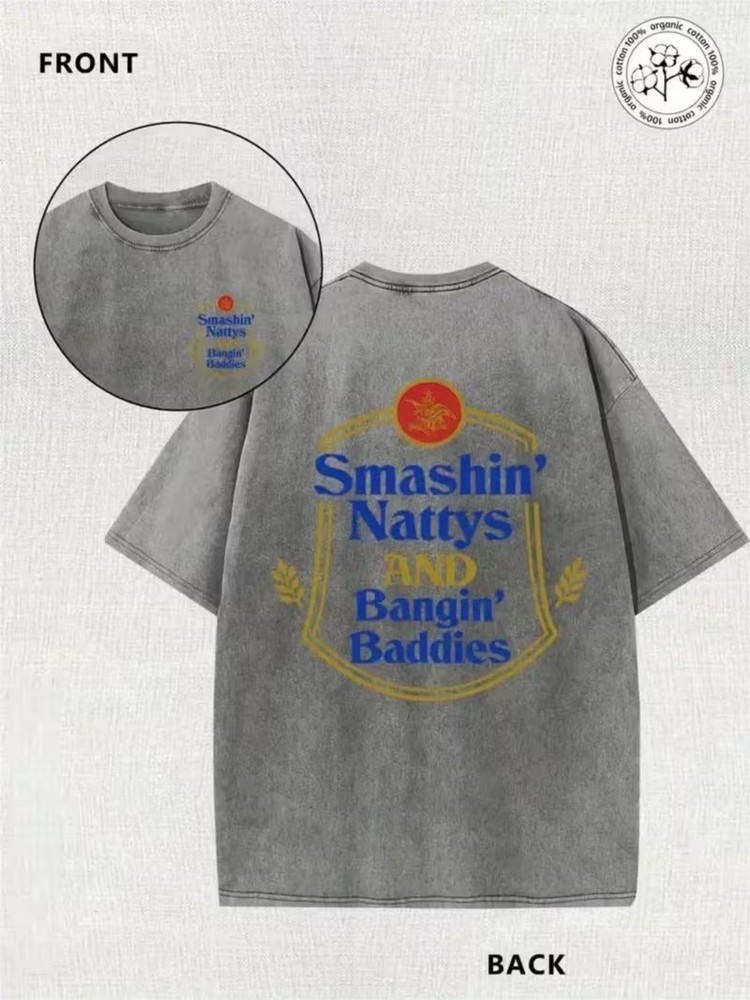 Men’S Vintage Distressed Graphic Tee – Stylish Fashion Design, Striking Prints,