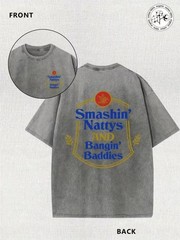 Men’S Vintage Distressed Graphic Tee – Stylish Fashion Design, Striking Prints,