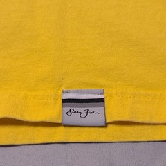 VTG Sean John Graphic T-Shirt Mens XL Yellow Short Sleeve Cotton Y2K Streetwear