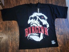 BURGEON OUTDOORS Skull Rhinestone Designer Cotton Short Sleeve T-Shirt Size 2XL