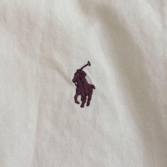 Ralph Lauren BLAKE Men’s Beige Cotton Polo Shirt M For 14Y+ Japan