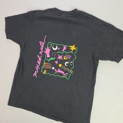 Mixed Nuts Men’s Shirt Large Black Single Stitch Art Graphic Hanes