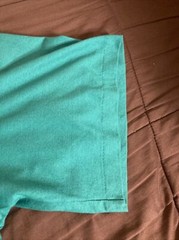 Vintage 909 Collection Mens Green Single Stitch Polo Shirt Size XL