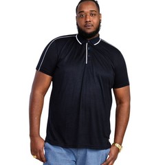 D555 Mens Sussex Big Tall Kingsize Jersey Ribbed Collar Polo Shirt – 5XL