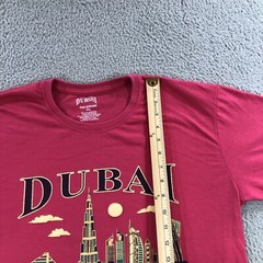 dubai t shirt Men’s 2XL Pink Graphic Print UAE