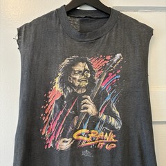 Vtg 3D Emblem Just Brass Crank It Up 1989 T Shirt Size M/L