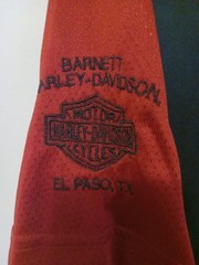 harley davidson Barnett El Paso Black Red colorblock Shortsleeve Jersey Size Xl