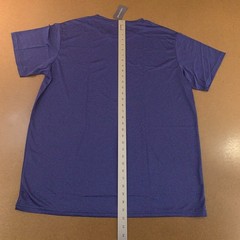 Akawooko Mens Size 3XL Purple Short Sleeve Crew Neck Performance Tee NWT