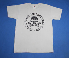 Y2K Black Rebel Motorcycle Club Shirt Garage Rock Band Beige Men’s Tee Medium