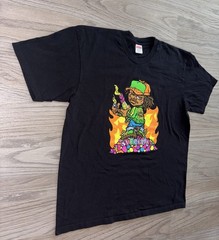 Supreme Molotov Kid Andy Howell Black T-Shirt Mens Size (XL) Streetwear SS19 USA