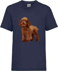 Cockapoo Dog Brown Pet Family Novelty T Shirt Various Colours And Sizes