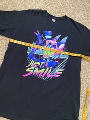 Official Hazbin Hotel (MEDIUM) ALASTOR “Just Smile” SHIRT M Limited Shark Robot