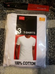 AMERICAN FIT 100% COTTON MEN’S 3 PAIRS OF T-SHIRT SIZE- Medium Brand New