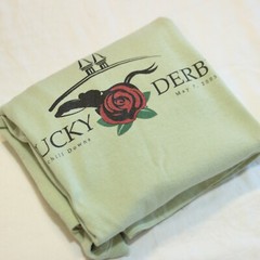 VTG 2005 KENTUCKY DERBY 131 T Shirt Green Churchill Downs Giacomo Tee Y2K Mens L