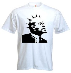 BANKSY PUNK LENIN MEN’S T-SHIRT – Mohican Urban – Choice Of Colours – Size S-3XL