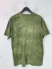The Mountain Green Graphic T Shirt Animal Print Crew Neck Short Sleeve L