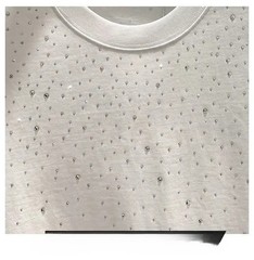 New Fashion Trend Rhinestone Hot Diamonds Summer Short Sleeve Luxury Men T-Shirt