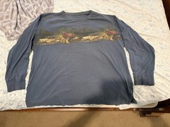 Jeep XXL North River Outfitters Long Sleeve 100% Cotton T Shirt Wrangler