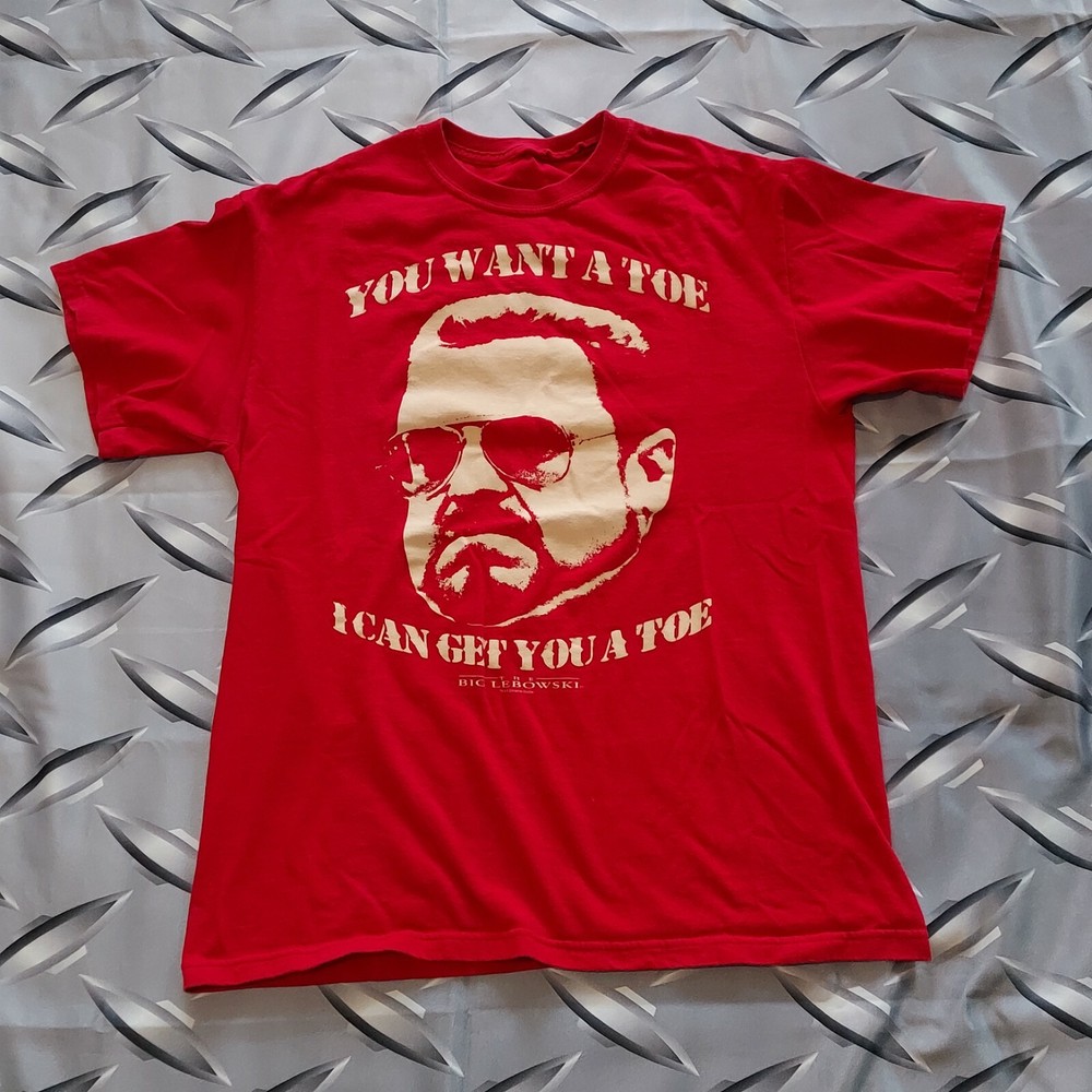 VTG The Big Lebowski T-Shirt Cult Film Movie Bowling Walter Sobchak Size M