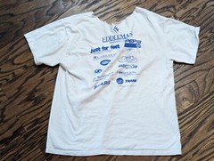 Vintage 1996 The Eddleman USTA Tennis T SHIRT (Large) 21×26 Birmingham Alabama