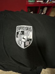 Supersuckers Team Man Shield Logo Graphic Band T-Shirt