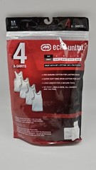 ECKO UNLTD 4 Pk Men’s M L Cotton Logo Ribbed Tanks A Shirts Gray Black White Red