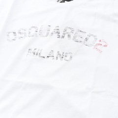 DSQUARED2 T-shirt S74GD1399D20020100XL cotton White #XL NEW mens