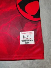 Thundercats Basketball Jersey Mens XL Red Cartoon Network Headgear Classics 1985