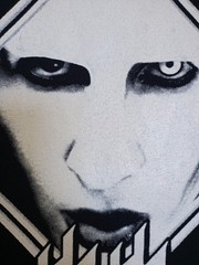 VINTAGE 2003 MARILYN MANSON T-SHIRT – THE GOLDEN AGE OF GROTESQUE-XL-MINT FOTL