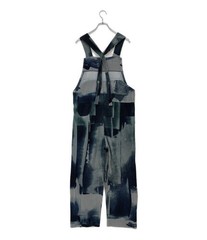 HOMME PLISSE ISSEY MIYAKE WIND WALK Pleated Overalls Blue HP51JI359 Sz 1 Men