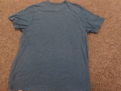 Coastal Gulf Shores Mens Shirt Large blue graphic turtle