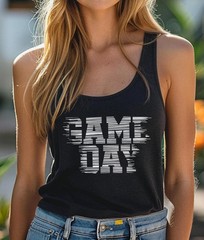 Game Day Tank Top: Unisex Football Season Tee