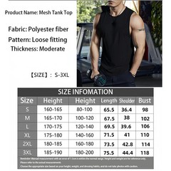 Gym Tank Top Men’s Sleeveless Quick Dry Bodybuilding Basketball Fitness Vest